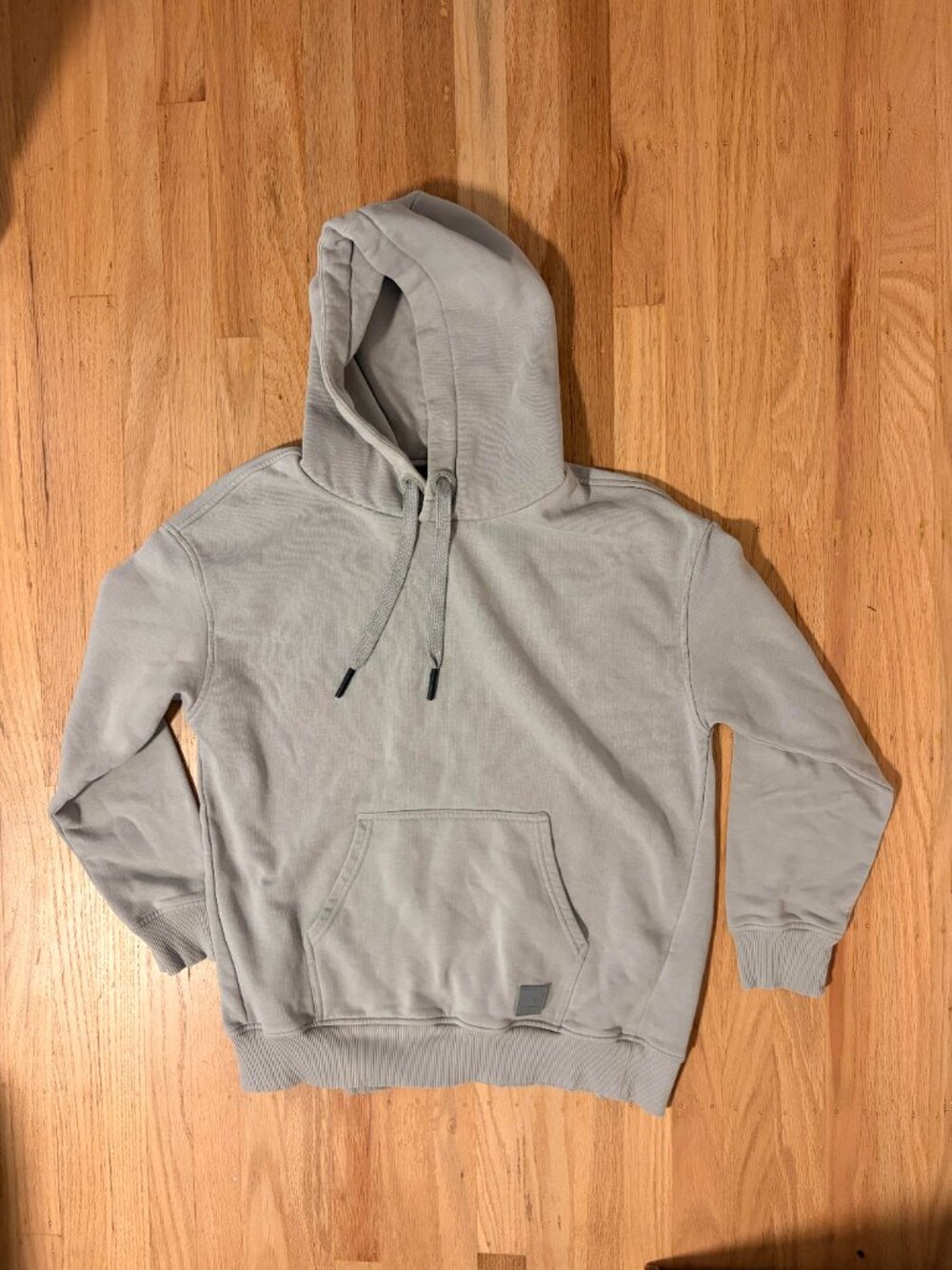 The Arrivals COED Gray Fleece Pullover Hoodie Sweatshirt L M Unisex NYC